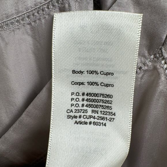 Aritzia Wilfred Cupro Silver Old Money Quiet Luxury Silky Minimalist Camisole L - Picture 7 of 8